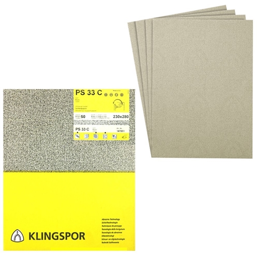 Nhám tờ Lưng giấy Klingspor PS 33 C