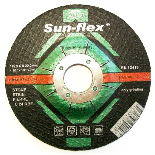 Đá mài hiệu Sunflex 115x6x22.23 mm
